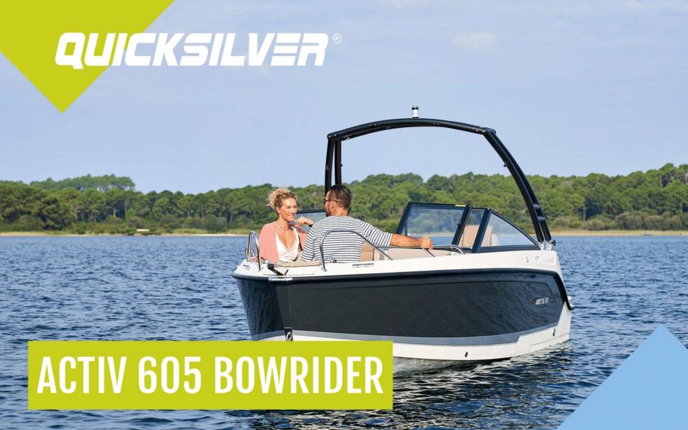 slider 0 Quicksilver Activ 605 Bowrider